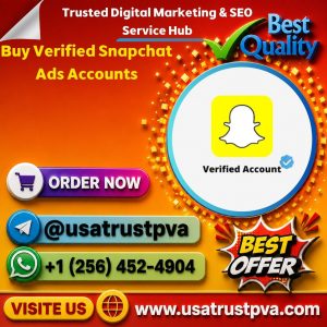 Buy Verified Snapchat Ads Accounts