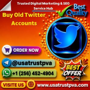 Buy Old Twitter Accounts