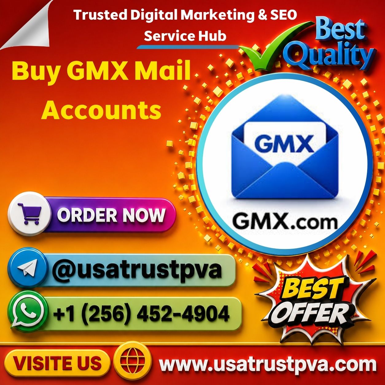 Buy GMX Mail Accounts